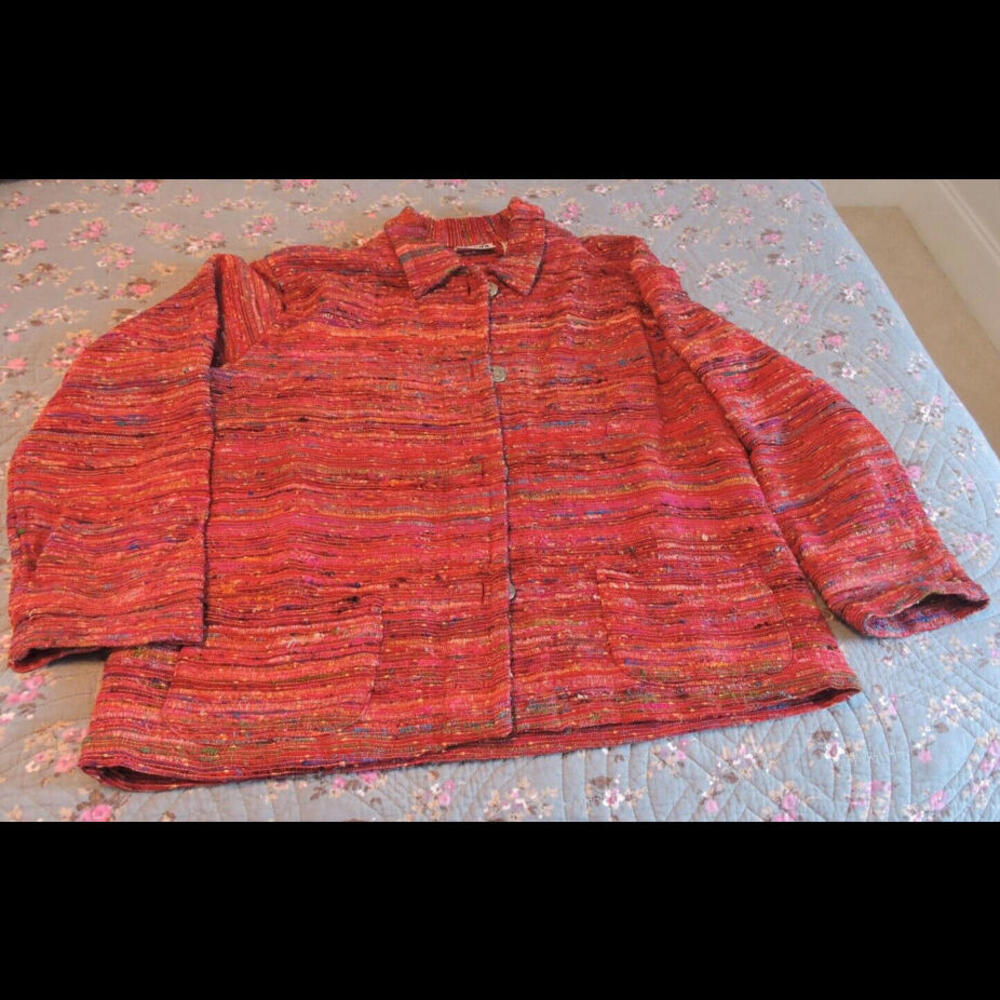 Chico's Design, Button FrontJacket Size 2